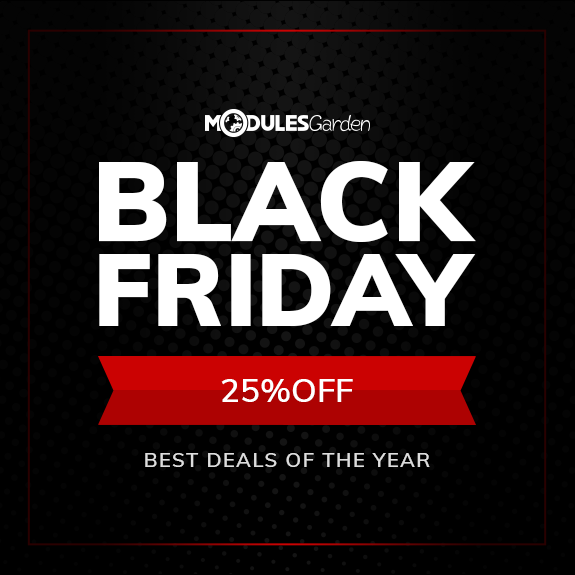 Black Friday Discount 2017 - ModulesGarden