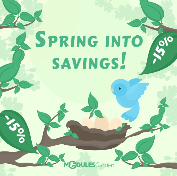 Spring Discount from ModulesGarden