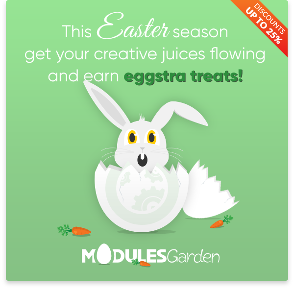 Spread your holiday cheer with our eggstra fun contest at ModulesGarden!