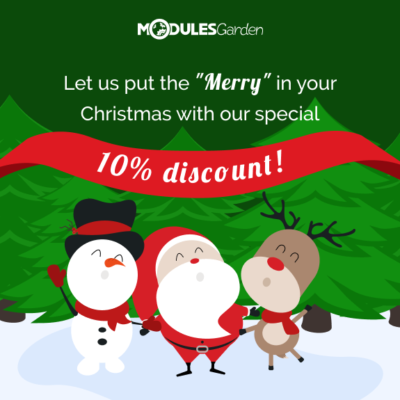 Christmas Promotion for WHMCS Modules at ModulesGarden