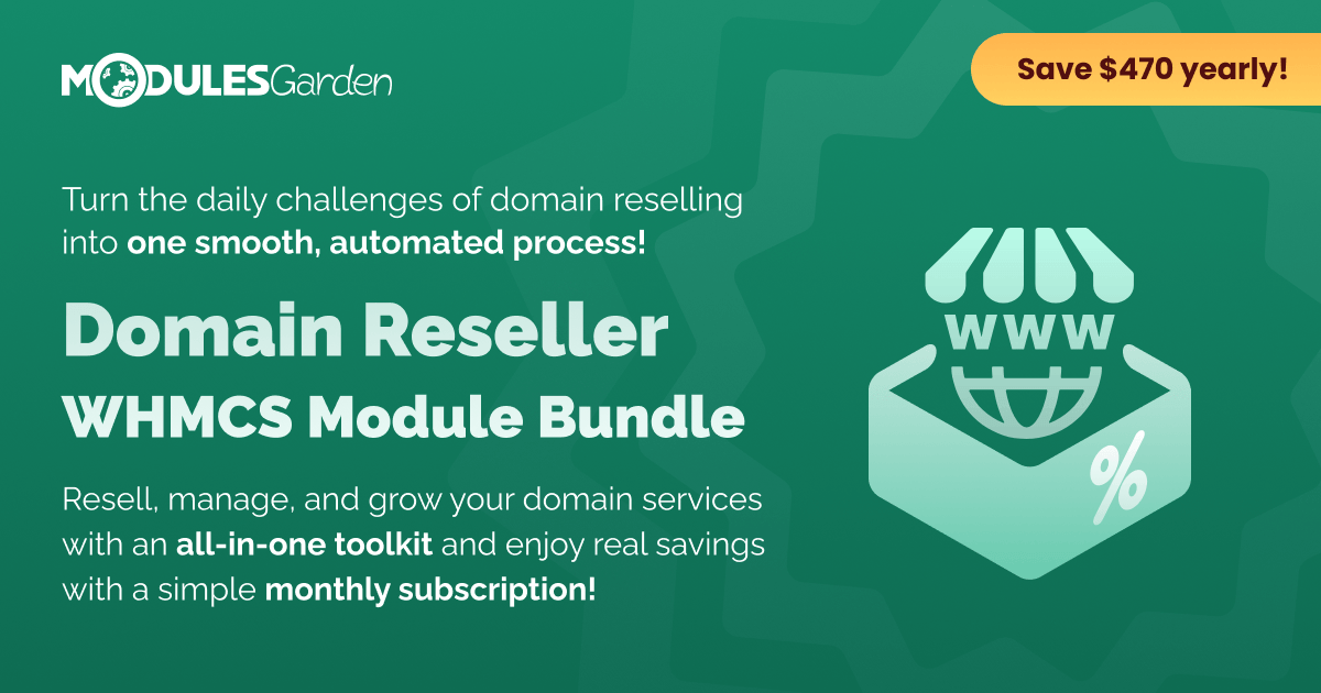 WHMCS Module Bundles - Domain Reseller