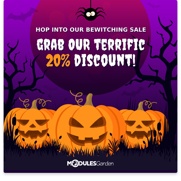 Halloween Sale 2025 at ModulesGarden