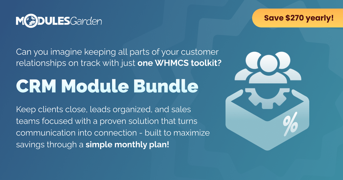 WHMCS Module Bundle - CRM