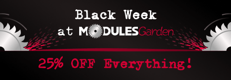 Black Week 2025 at ModulesGarden