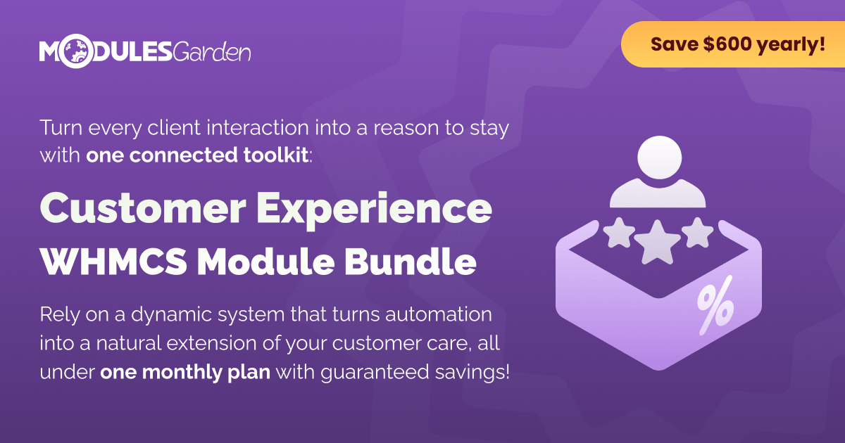 WHMCS Module Bundles - Customer Experience