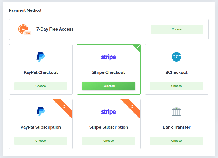 More Payment Methods at ModulesGarden