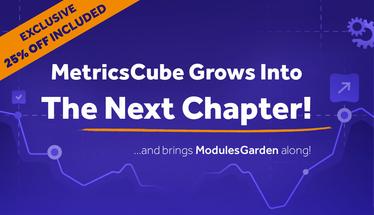 Deeper collaboration between ModulesGarden and MetricsCube